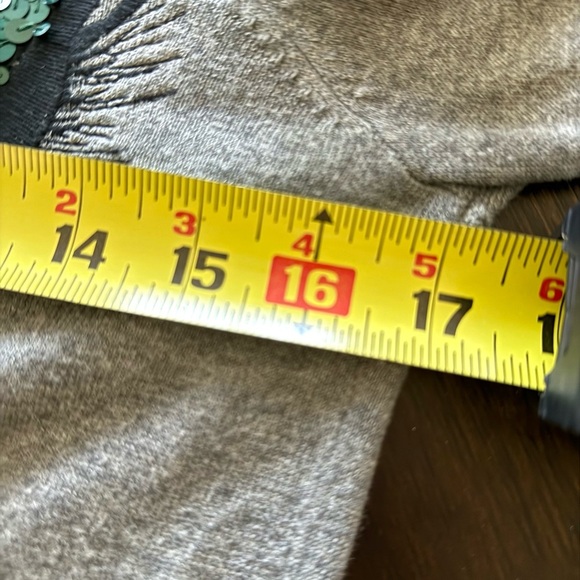 French Connection Sweater Sequin Eye Lash Design Size XS - Picture 9 of 11